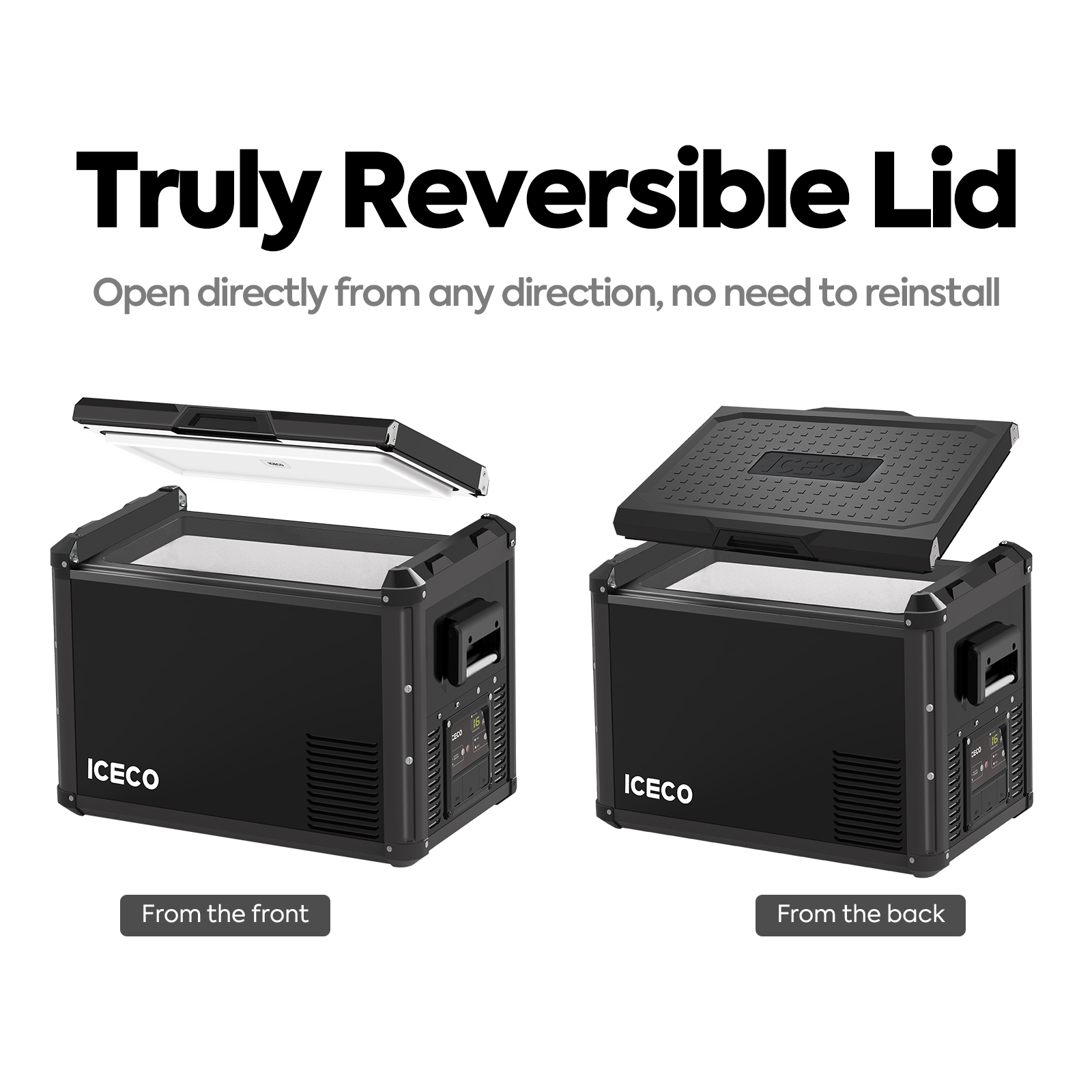 ICECO VL60 PRO dubbelbox med dubbelt lock